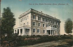 View of New Phoebe Deaconess Home Postcard