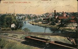 Lehigh Canal Allentown, PA Postcard Postcard Postcard