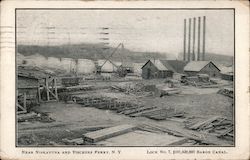 Lock No. 7, Barge Canal Postcard
