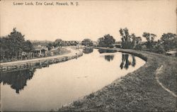 Lower Lock, Erie Canal Postcard