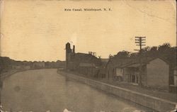 Erie Canal Postcard