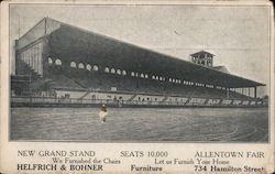 New Grand Stand, Allentown Fair Postcard
