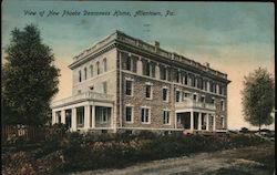 View of New Phoebe Deaconess Home Postcard