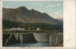 Cascade Locks, Columbia River Postcard