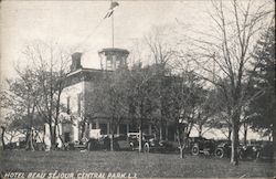 Hotel Beau Sejour, Central Park Hicksville, NY Long Island Postcard Postcard Postcard