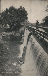 Aqueduct on Delaware Canal Lackawaxen, PA Postcard Postcard Postcard