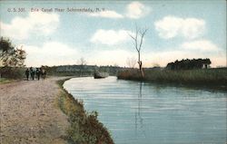 Erie Canal Postcard
