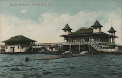Duluth Boat Club Postcard