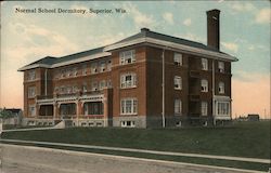 Normal School Dormitory Postcard