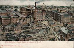 The Anheuser-Busch Plant St. Louis, MO Postcard Postcard Postcard
