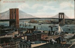 Brooklyn Bridge Postcard
