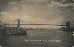 Brooklyn Bridge Postcard