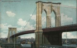 Brooklyn Bridge New York, NY Postcard Postcard 
