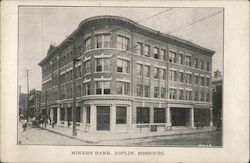 MIners Bank Joplin, MO Postcard Postcard Postcard