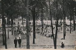 Sunday Afternoon Concert, Schiffendecker Electric Park Postcard