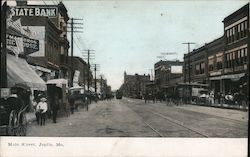 Main Street Joplin, MO Postcard Postcard Postcard