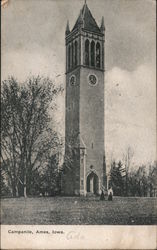 Campanile Ames, IA Postcard Postcard Postcard