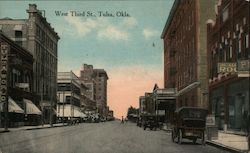 West Third St. Tulsa, OK Postcard Postcard Postcard