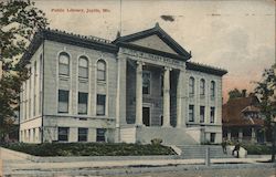 Public Library Postcard