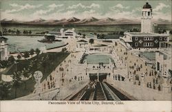 Panoramic View of White City Postcard