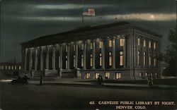 Carnegie Public Library Postcard