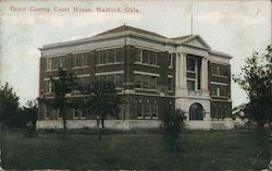 Grant County Court House Medford, OK Postcard Postcard Postcard