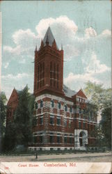 Court House Cumberland, MD Postcard Postcard Postcard