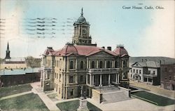 Court House Cadiz, OH Postcard