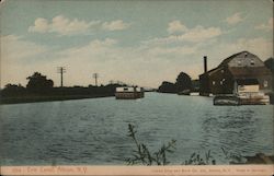 Erie Canal Albion, NY Postcard Postcard Postcard