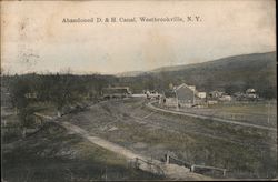 Abandoned D. & H. Canal Postcard