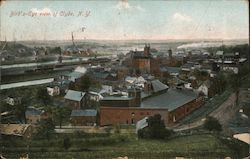 Bird's-Eye View Clyde, NY Postcard Postcard Postcard