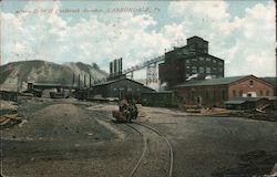 D&H Coalbrook Breaker Postcard