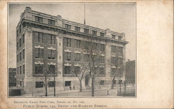 Public School 142, Henry and Rapeleye Streets New York