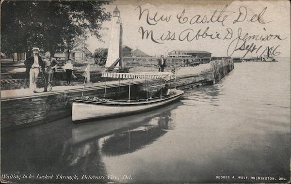 Waiting to be Locked Through Delaware City