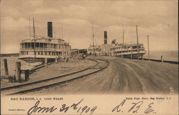 Long Wharf Sag Harbor New York
