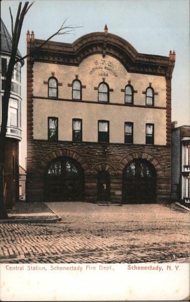 Central Station Schenectady Fire Department New York
