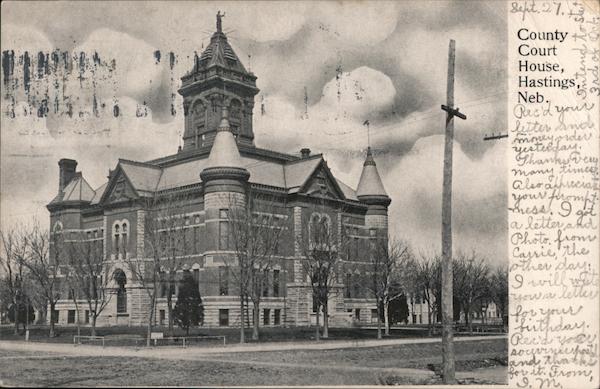 County Court House Hastings Nebraska