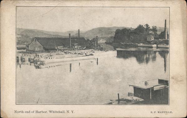North End of Harbor Whitehall New York