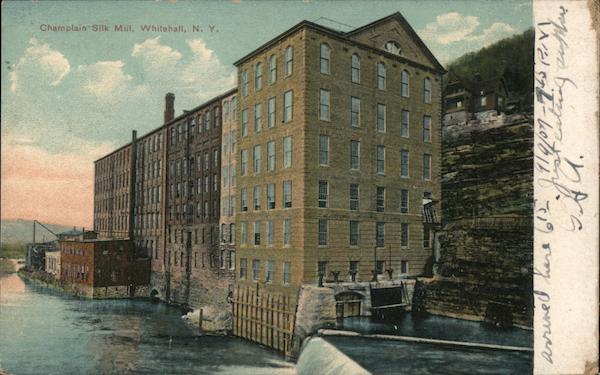 Champlain Silk Mill Whitehall New York