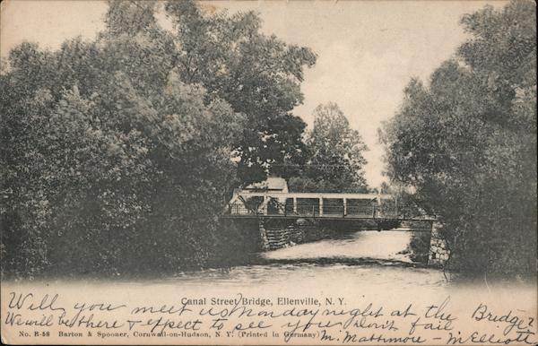 Canal Street Bride=ge Ellenville New York