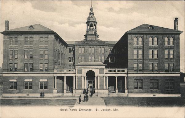 Stock Yards Exchange St. Joseph Missouri
