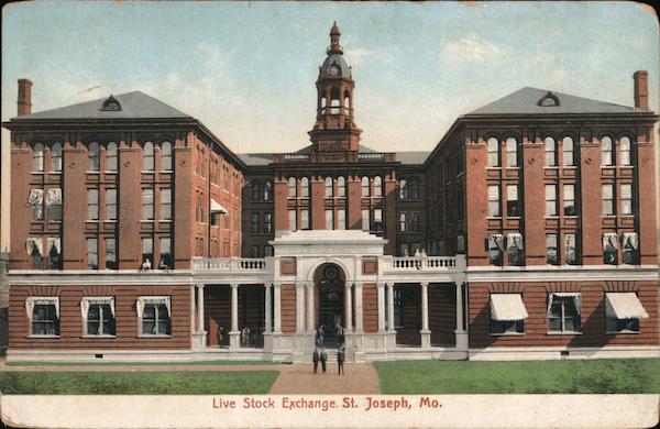 Live Stock Exchange St. Joseph Missouri