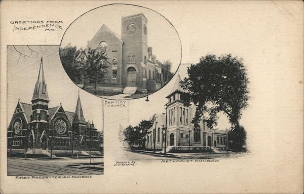 Greetings from Independence Missouri E.V. Davis