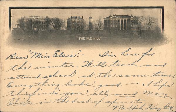 The Old Hill William Jewell College Liberty Missouri