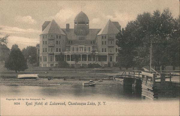 Kent Hotel at Lakewood Chautauqua Lake New York