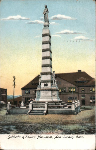 Soldiers and Sailors Monument New London Connecticut