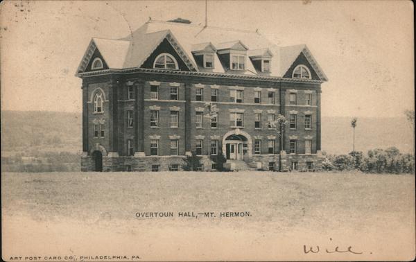 Overtoun Hall, Northfield Mount Hermon School Gill Massachusetts