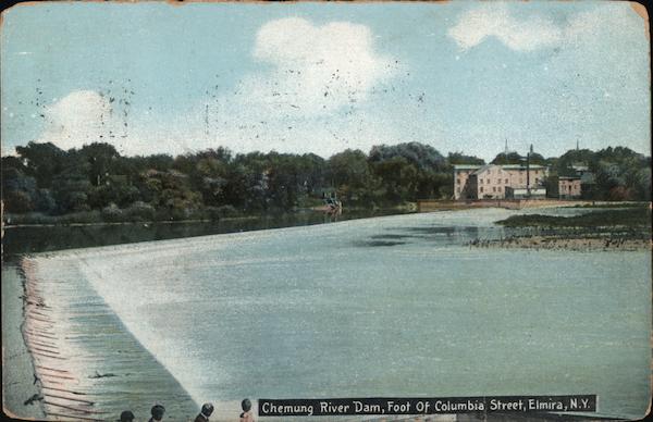Chemung Dam Foot of Columbia Street Elmira New York