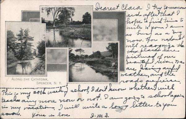 Along the Catatonk Spencer New York