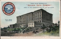 New Fairmont Hotel on Nob Hill Postcard